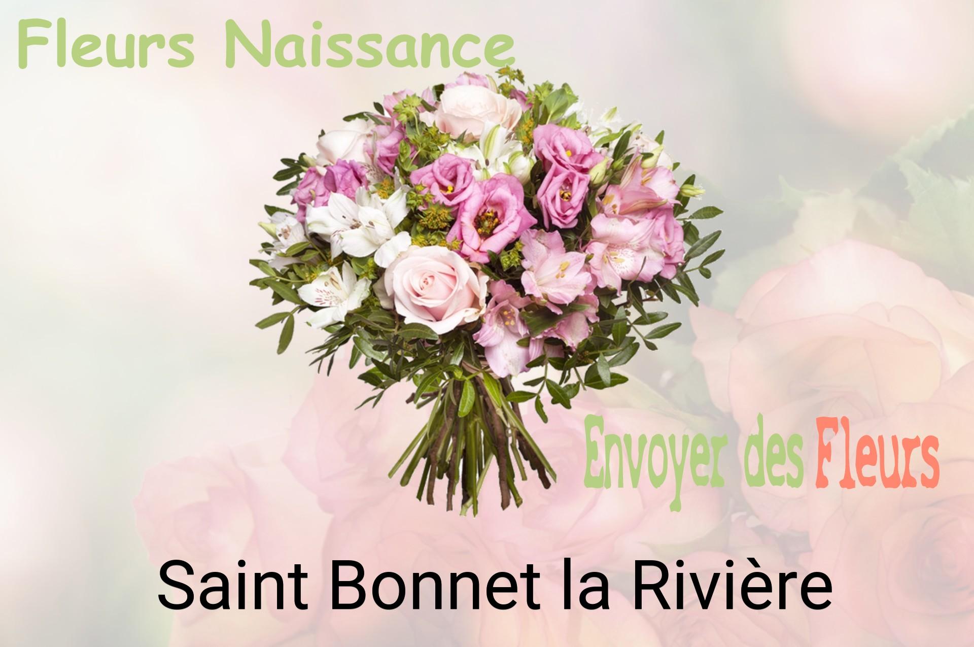 Bouquet de fleurs de naissance livré à Saint-Bonnet-la-Rivière