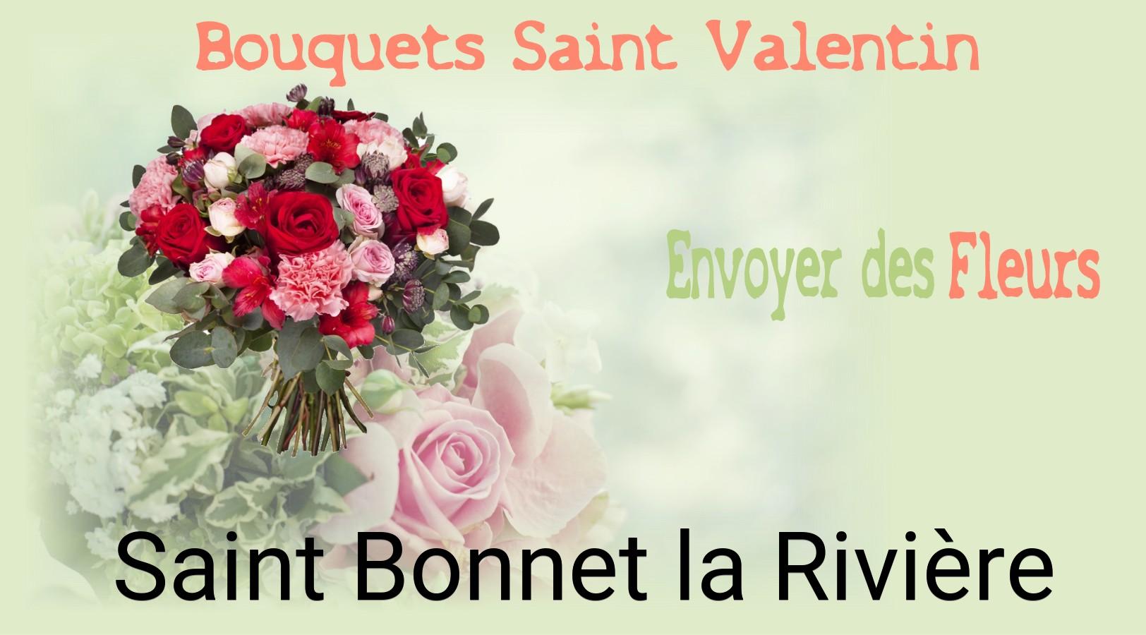 Roses de Saint-Valentin livrées à Saint-Bonnet-la-Rivière